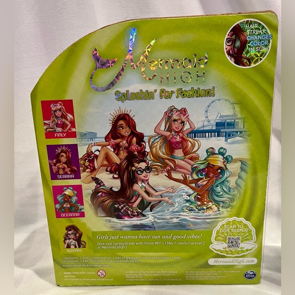 Mermaid High Spring Break Doll Bundle Raynea Oceanna Finley New - Picture 5 of 7